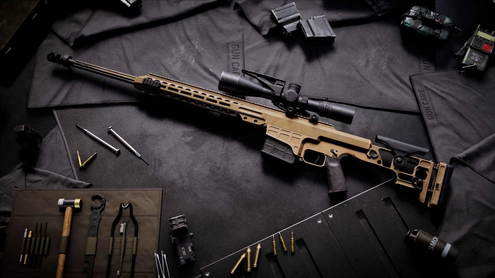 KTS100 + SCW-10 in-game equipment